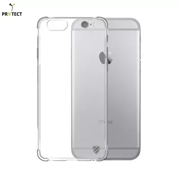 Pack de 10 Coques Silicone Renforcée PROTECT pour Apple iPhone 6 / iPhone 6S Bulk Transparent