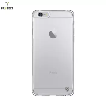 Pack de 10 Coques Silicone Renforcée PROTECT pour Apple iPhone 6 / iPhone 6S Bulk Transparent