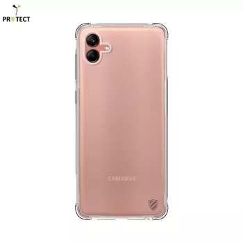 Pack de 10 Coques Silicone Renforcée PROTECT pour Samsung Galaxy A04 A045 Bulk Transparent