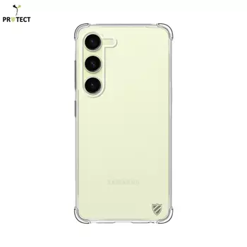 Pack de 10 Coques Silicone Renforcée PROTECT pour Samsung Galaxy S23 5G S911 Bulk Transparent
