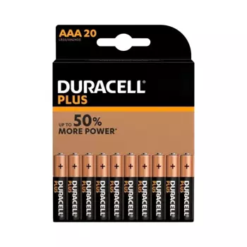 Pile DURACELL Plus MN2400 AAA BL20
