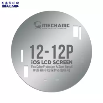 Pochoir de Polissage de Puce IC d'Écran Mechanic pour Apple iPhone 12 / iPhone 12 Pro