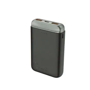 Batterie Externe Power Bank Rock 10000mAh PD + QC 3.0 Noir