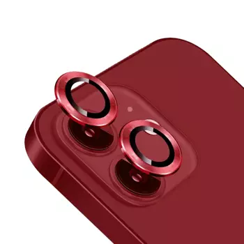 Protection Lentille Apple iPhone 12 / iPhone 12 Mini (5) Rouge