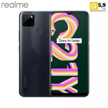 Smartphone Realme C21-Y Dual Sim 3GB RAM 32GB Noir Hache