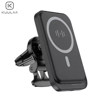 Support Smartphone Chargeur à Induction pour Voiture Kuulaa KL-DW002 MagSafe Noir