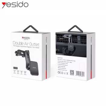 Support Smartphone pour Voiture Yesido C106 Noir
