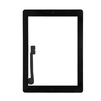 Tactile Apple iPad 3 / iPad 4 A1416/A1430/A1458/A1459 Noir