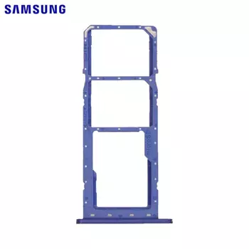 Tiroir SIM Original Samsung Galaxy A03s A037 GH81-21255A Bleu