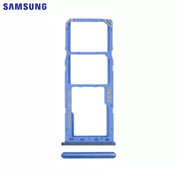 Tiroir SIM Original Samsung Galaxy A21S A217 GH98-45392C Bleu Prism
