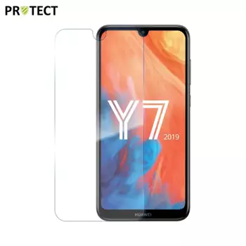 Verre Trempé Classique PROTECT pour Huawei Y7 2019 Transparent