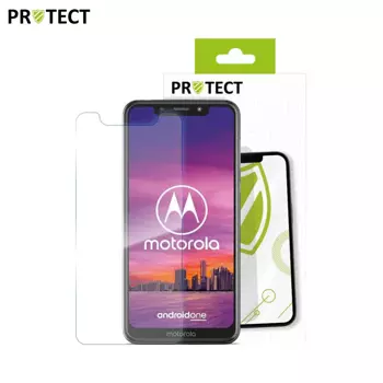 Verre Trempé Classique PROTECT pour Motorola Moto One XT1941-4 Transparent