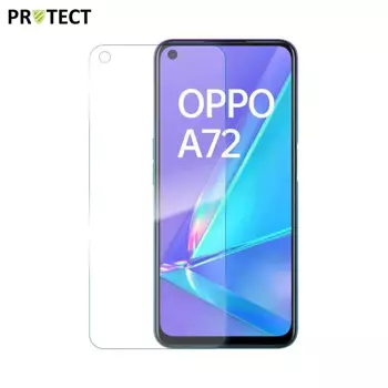 Verre Trempé Classique PROTECT pour OPPO A72 4G Transparent