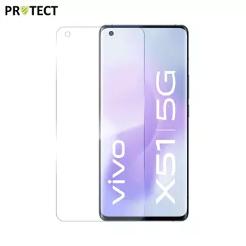 Verre Trempé Classique PROTECT pour Vivo X51 5G Transparent