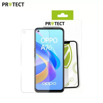 Verre Trempé Classique PROTECT pour OPPO A76 4G Transparent