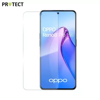 Verre Trempé Classique PROTECT pour OPPO Reno 8 Pro 5G Transparent