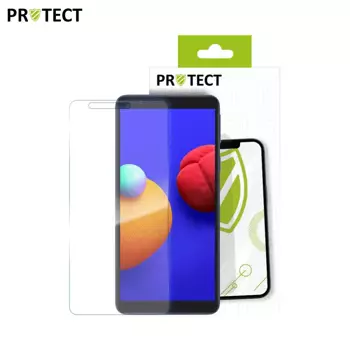 Verre Trempé Classique PROTECT pour Samsung Galaxy A01 Core A013G Transparent
