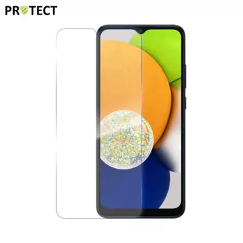 Verre Trempé Classique PROTECT pour Samsung Galaxy A03 A035F Transparent