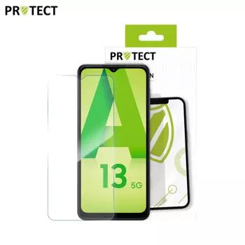 Verre Trempé Classique PROTECT pour Samsung Galaxy A13 5G A136 Transparent