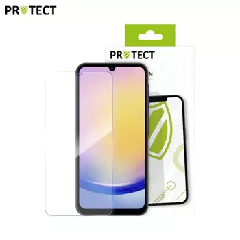 Verre Trempé Classique PROTECT pour Samsung Galaxy A25 5G A256 Transparent