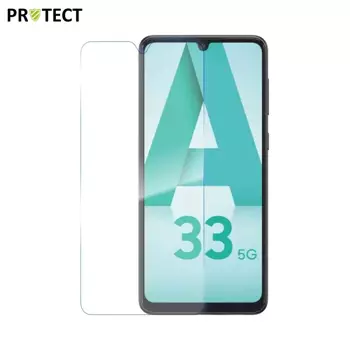 Verre Trempé Classique PROTECT pour Samsung Galaxy A33 5G A336 Transparent