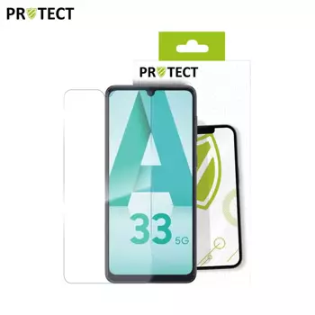 Verre Trempé Classique PROTECT pour Samsung Galaxy A33 5G A336 Transparent