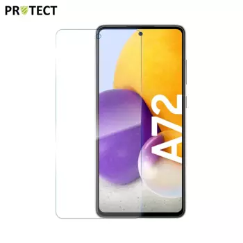 Verre Trempé Classique PROTECT pour Samsung Galaxy A72 4G A725 / Galaxy A72 5G A726 Transparent