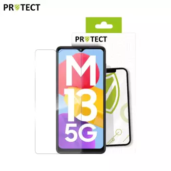 Verre Trempé Classique PROTECT pour Samsung Galaxy M13 5G M136 Transparent