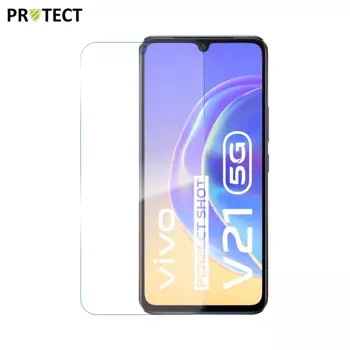 Verre Trempé Classique PROTECT pour Vivo V21 5G Transparent