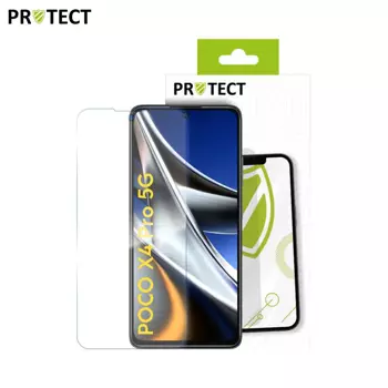Verre Trempé Classique PROTECT pour Xiaomi Poco X4 Pro 5G Transparent