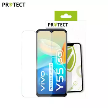 Verre Trempé Classique PROTECT pour Vivo Y55 5G Transparent
