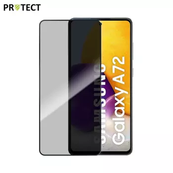 Verre Trempé PRIVACY PROTECT pour Samsung Galaxy A72 4G A725 / Galaxy A72 5G A726 Transparent