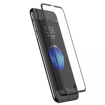 Verre Trempé Intégral Baseus pour Apple iPhone 7 Plus / iPhone 8 Plus SGAPIPH7SP-ZD01 Noir