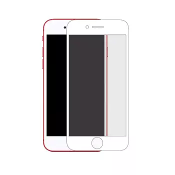 Verre Trempé Intégral PROTECT pour Apple iPhone 7 Plus / iPhone 8 Plus Blanc