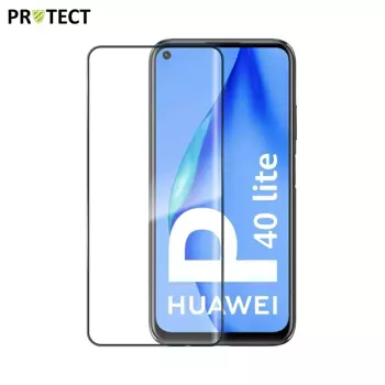 Verre Trempé Intégral PROTECT pour Huawei P40 Lite Noir