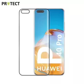 Verre Trempé Intégral PROTECT pour Huawei P40 Pro Noir