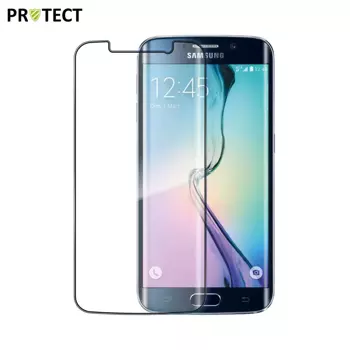 Verre Trempé Intégral PROTECT pour Samsung Galaxy S6 Edge G925 Noir