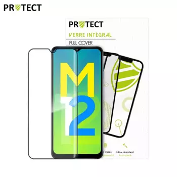 Verre Trempé Intégral PROTECT pour Samsung Galaxy M12 M127 Noir