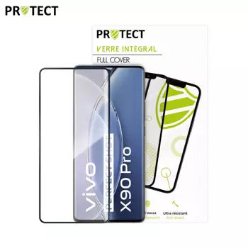 Verre Trempé Intégral PROTECT pour Vivo X90 Pro Noir