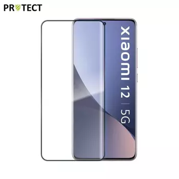 Verre Trempé Intégral PROTECT pour Xiaomi 12 5G / 12X Noir