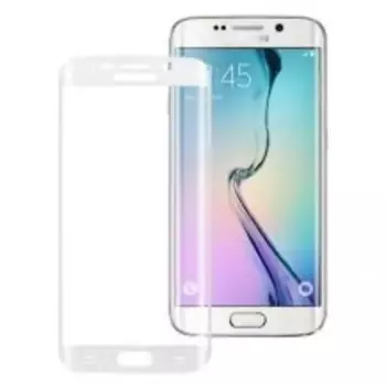 Verre Trempé Intégral Samsung Galaxy S6 Edge G925 Blanc