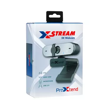 Webcam ProXtend PX-CAM005 XSTREAM 2K Argent