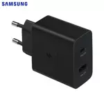 Chargeur Secteur Samsung Duo (USB + Type-C) 35W EP-TA220NBEGEU Noir