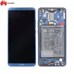 Bloc Complet Assemblé Original Huawei Mate 10 Pro 02351RVH Bleu