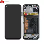 Bloc Complet Assemblé Huawei P40 Lite 02353KFU Noir Carbone