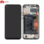 Bloc Complet Assemblé Huawei P40 Lite E 02353FMW Noir