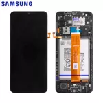 Bloc Complet Assemblé Samsung Galaxy A12 A125 GH82-24708A GH82-24709A Noir