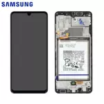 Bloc Complet Assemblé Samsung Galaxy A32 4G A325 GH82-25611A / GH82-25612A Noir