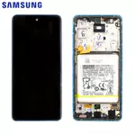Bloc Complet Assemblé Samsung Galaxy A52 5G A526/Galaxy A52 4G A525 GH82-25230B/GH82­-25229B Awesome Blue