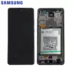 Bloc Complet Assemblé Samsung Galaxy A72 4G A725/Galaxy A72 5G A726 GH82-25541A/25542A Awesome Black